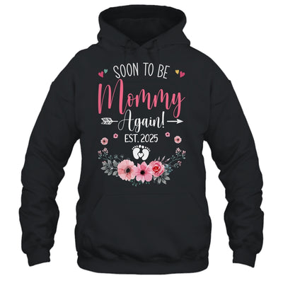 Soon To Be Mommy Again Est 2025 Mothers Day Shirt & Tank Top | teecentury