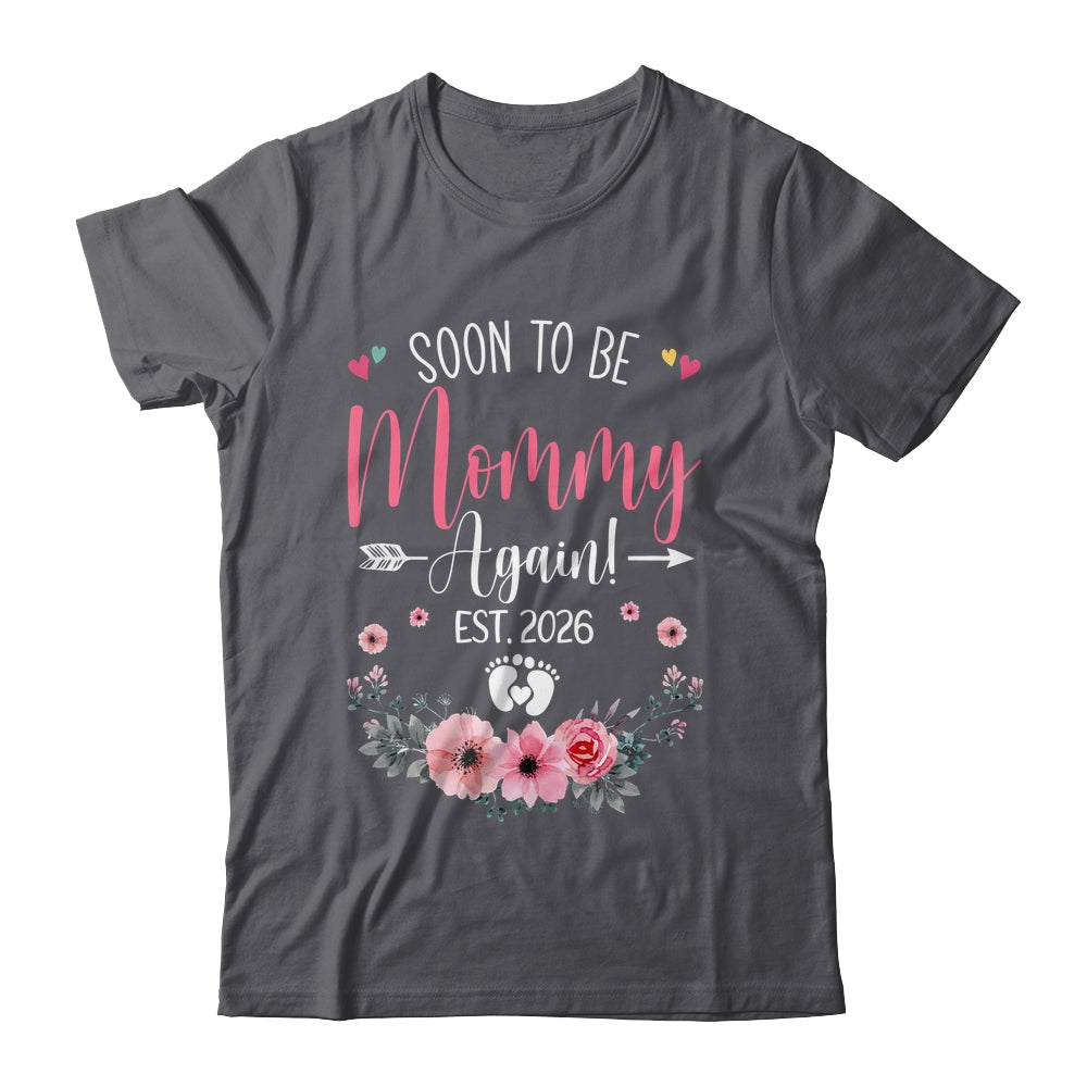 Soon To Be Mommy Again Est 2026 Mothers Day Shirt & Tank Top | teecentury