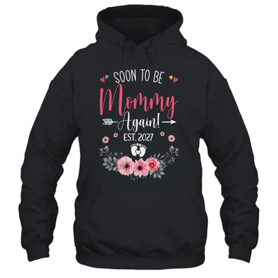 Soon To Be Mommy Again Est 2027 Mothers Day Shirt & Tank Top | teecentury