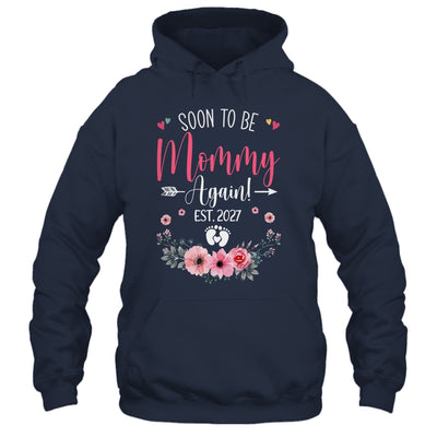 Soon To Be Mommy Again Est 2027 Mothers Day Shirt & Tank Top | teecentury