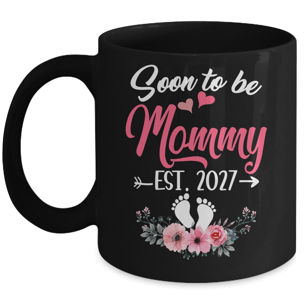 Soon To Be Mommy Est 2027 Mothers Day First Time Mommy Mug | teecentury
