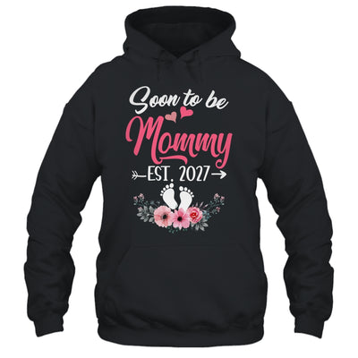 Soon To Be Mommy Est 2027 Mothers Day First Time Mommy Shirt & Tank Top | teecentury