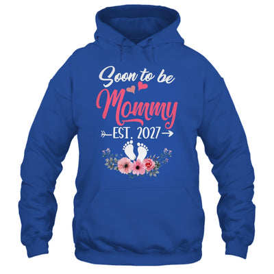Soon To Be Mommy Est 2027 Mothers Day First Time Mommy Shirt & Tank Top | teecentury