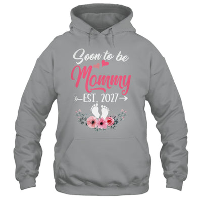 Soon To Be Mommy Est 2027 Mothers Day First Time Mommy Shirt & Tank Top | teecentury