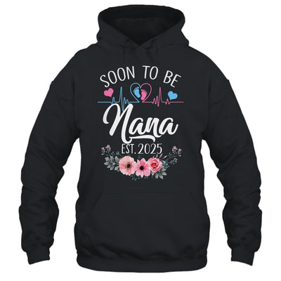 Soon To Be Nana 2025 First Time Pregnancy Announcement Shirt & Tank Top | teecentury