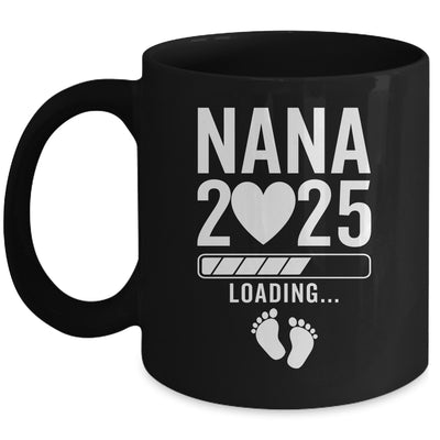 Soon To Be Nana 2025 Pregnancy Announcement Loading Mug | teecentury