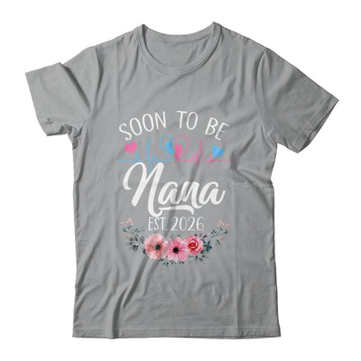 Soon To Be Nana 2026 First Time Pregnancy Announcement Shirt & Tank Top | teecentury