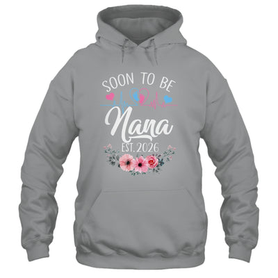 Soon To Be Nana 2026 First Time Pregnancy Announcement Shirt & Tank Top | teecentury
