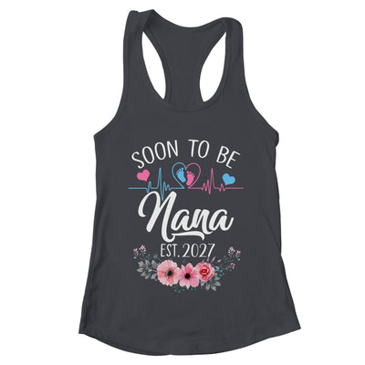 Soon To Be Nana 2027 First Time Pregnancy Announcement Shirt & Tank Top | teecentury