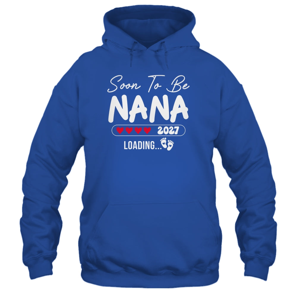 Soon To Be Nana 2027 Loading Promoted To Nana Est 2027 Shirt & Tank Top | teecentury