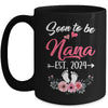 Soon To Be Nana Est 2024 Mothers Day First Time Nana Mug | teecentury