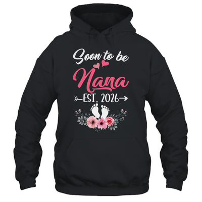 Soon To Be Nana Est 2026 Mothers Day First Time Nana Shirt & Tank Top | teecentury