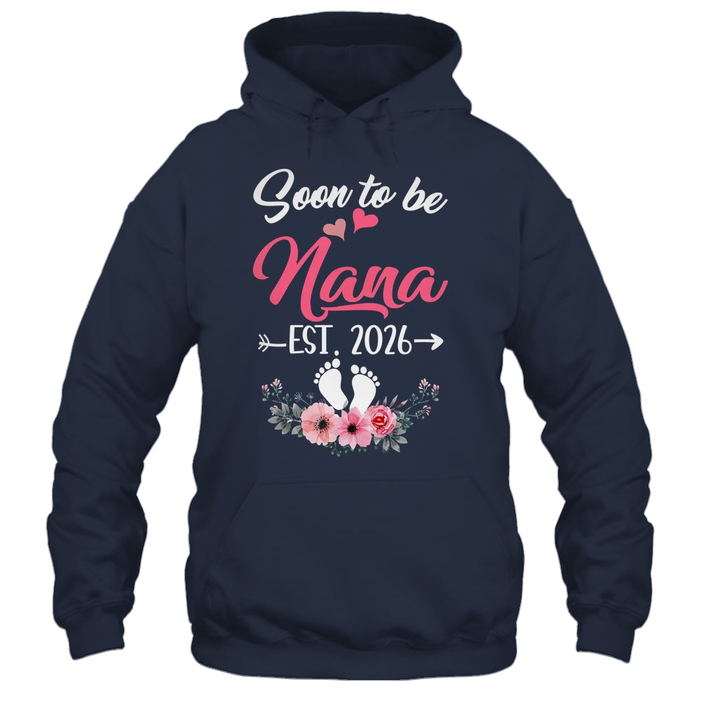 Soon To Be Nana Est 2026 Mothers Day First Time Nana Shirt & Tank Top | teecentury