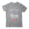 Soon To Be Nanny 2025 First Time Pregnancy Announcement Shirt & Tank Top | teecentury