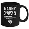 Soon To Be Nanny 2025 Pregnancy Announcement Loading Mug | teecentury
