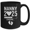 Soon To Be Nanny 2025 Pregnancy Announcement Loading Mug | teecentury
