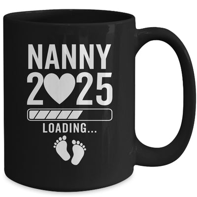 Soon To Be Nanny 2025 Pregnancy Announcement Loading Mug | teecentury