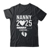Soon To Be Nanny 2025 Pregnancy Announcement Loading Shirt & Tank Top | teecentury