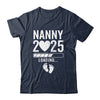 Soon To Be Nanny 2025 Pregnancy Announcement Loading Shirt & Tank Top | teecentury