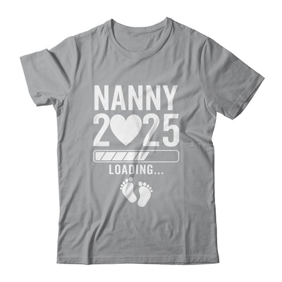 Soon To Be Nanny 2025 Pregnancy Announcement Loading Shirt & Tank Top | teecentury