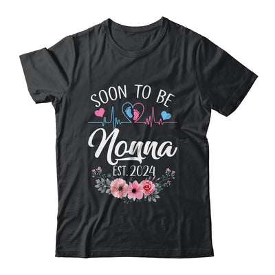 Soon To Be Nonna 2024 First Time Pregnancy Announcement Shirt & Tank Top | teecentury