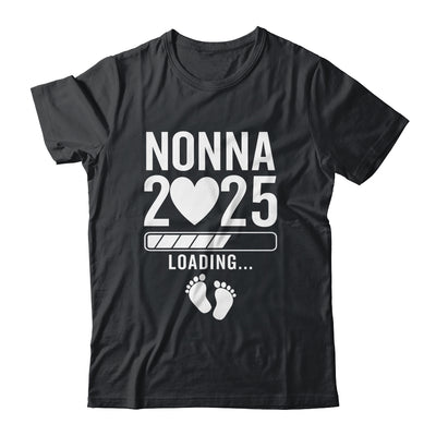 Soon To Be Nonna 2025 Pregnancy Announcement Loading Shirt & Tank Top | teecentury