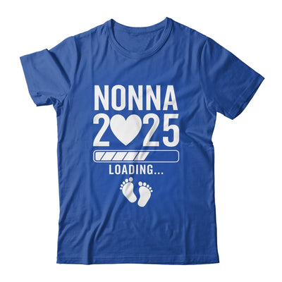 Soon To Be Nonna 2025 Pregnancy Announcement Loading Shirt & Tank Top | teecentury