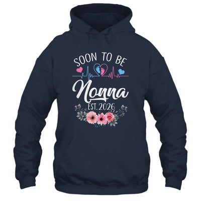 Soon To Be Nonna 2026 First Time Pregnancy Announcement Shirt & Tank Top | teecentury