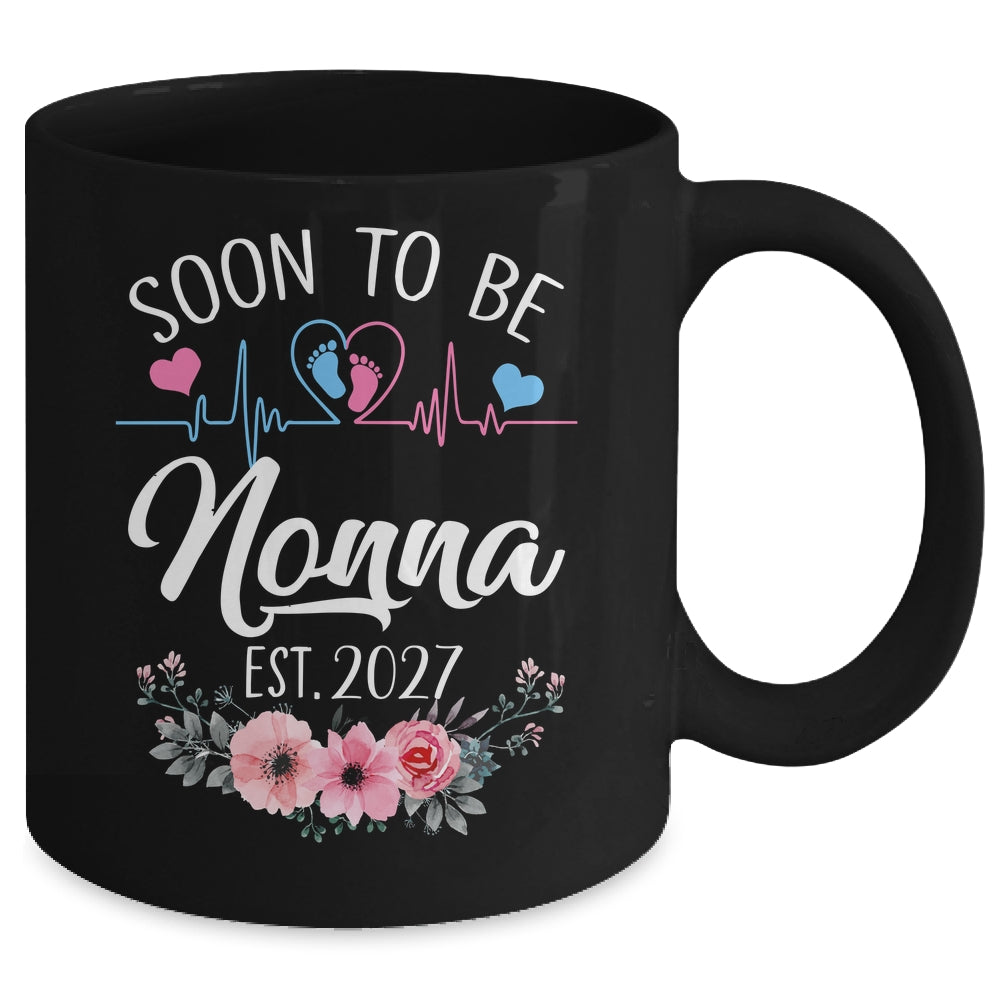 Soon To Be Nonna 2027 First Time Pregnancy Announcement Mug | teecentury