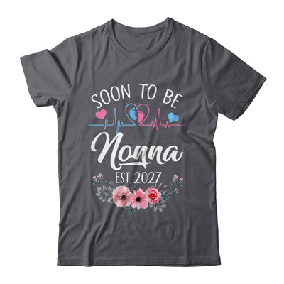 Soon To Be Nonna 2027 First Time Pregnancy Announcement Shirt & Tank Top | teecentury