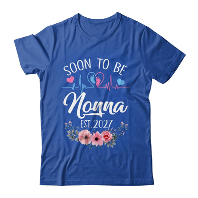 Soon To Be Nonna 2027 First Time Pregnancy Announcement Shirt & Tank Top | teecentury
