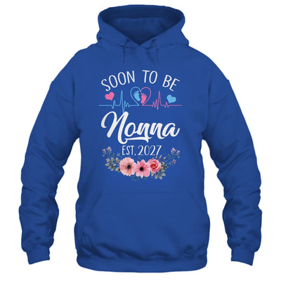 Soon To Be Nonna 2027 First Time Pregnancy Announcement Shirt & Tank Top | teecentury