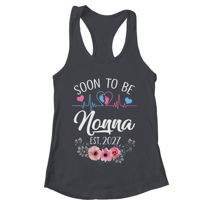 Soon To Be Nonna 2027 First Time Pregnancy Announcement Shirt & Tank Top | teecentury