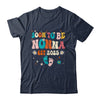 Soon To Be Nonna Est 2025 Pregnancy Announcement Groovy Shirt & Tank Top | teecentury