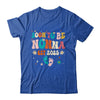 Soon To Be Nonna Est 2025 Pregnancy Announcement Groovy Shirt & Tank Top | teecentury