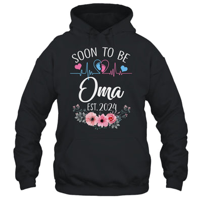 Soon To Be Oma 2024 First Time Pregnancy Announcement Shirt & Tank Top | teecentury