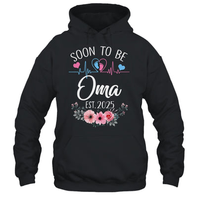 Soon To Be Oma 2025 First Time Pregnancy Announcement Shirt & Tank Top | teecentury