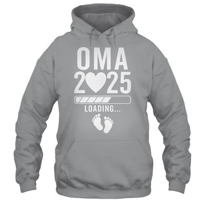 Soon To Be Oma 2025 Pregnancy Announcement Loading Shirt & Tank Top | teecentury