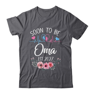 Soon To Be Oma 2027 First Time Pregnancy Announcement Shirt & Tank Top | teecentury