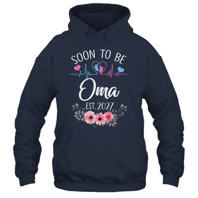 Soon To Be Oma 2027 First Time Pregnancy Announcement Shirt & Tank Top | teecentury