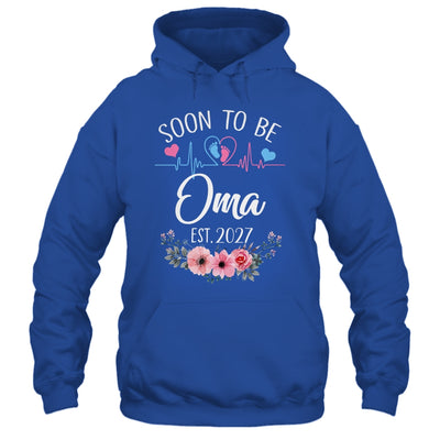 Soon To Be Oma 2027 First Time Pregnancy Announcement Shirt & Tank Top | teecentury