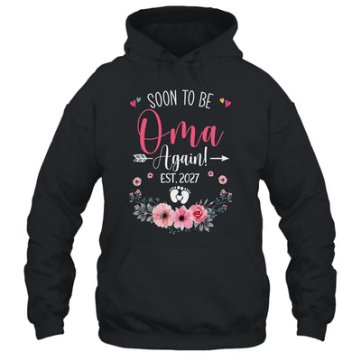 Soon To Be Oma Again Est 2027 Mothers Day Shirt & Tank Top | teecentury