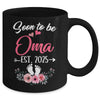 Soon To Be Oma Est 2025 Mothers Day First Time Oma Mug | teecentury