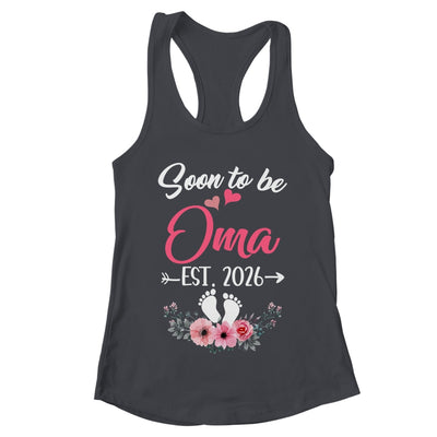 Soon To Be Oma Est 2026 Mothers Day First Time Oma Shirt & Tank Top | teecentury