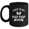 Soon To Be Pap Pap 2024 Fathers Day First Time Pap Pap Mug | teecentury