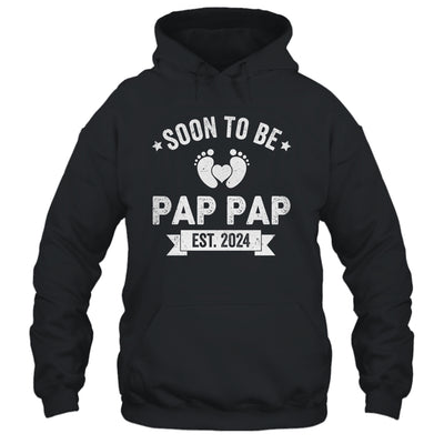 Soon To Be Pap Pap 2024 Fathers Day First Time Pap Pap Shirt & Hoodie | teecentury