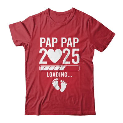Soon To Be Pap Pap 2025 Pregnancy Announcement Loading Shirt & Hoodie | teecentury