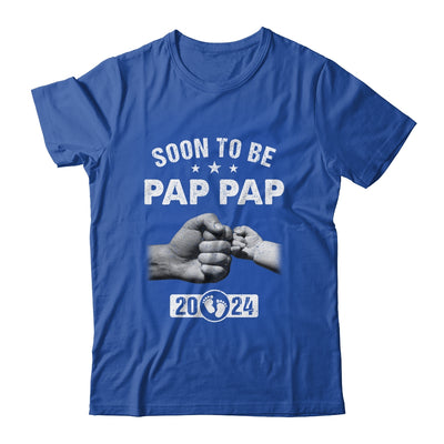 Soon To Be Pap Pap Est 2024 Fathers Day First Time New Shirt & Hoodie | teecentury