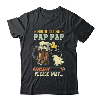 Soon To Be Pap Pap Est 2025 Pregnancy Announcement Loading Shirt & Hoodie | teecentury