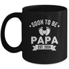 Soon To Be Papa 2024 Fathers Day First Time Papa Mug | teecentury